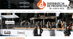 Desktop Screenshot of distributiondeprospectus.com
