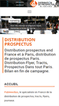 Mobile Screenshot of distributiondeprospectus.com